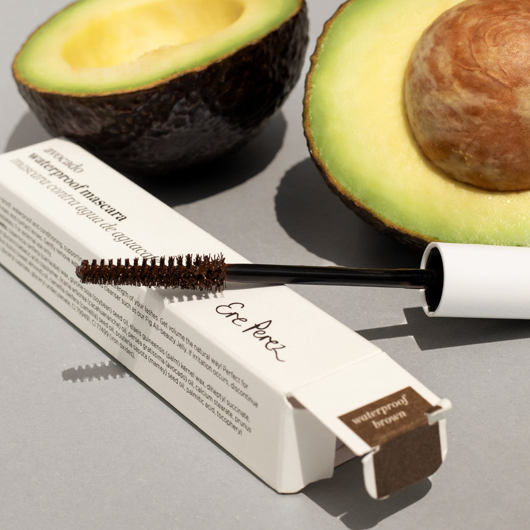 Avocado Waterproof Mascara - Brown from ERE PEREZ available online on Qiyorro