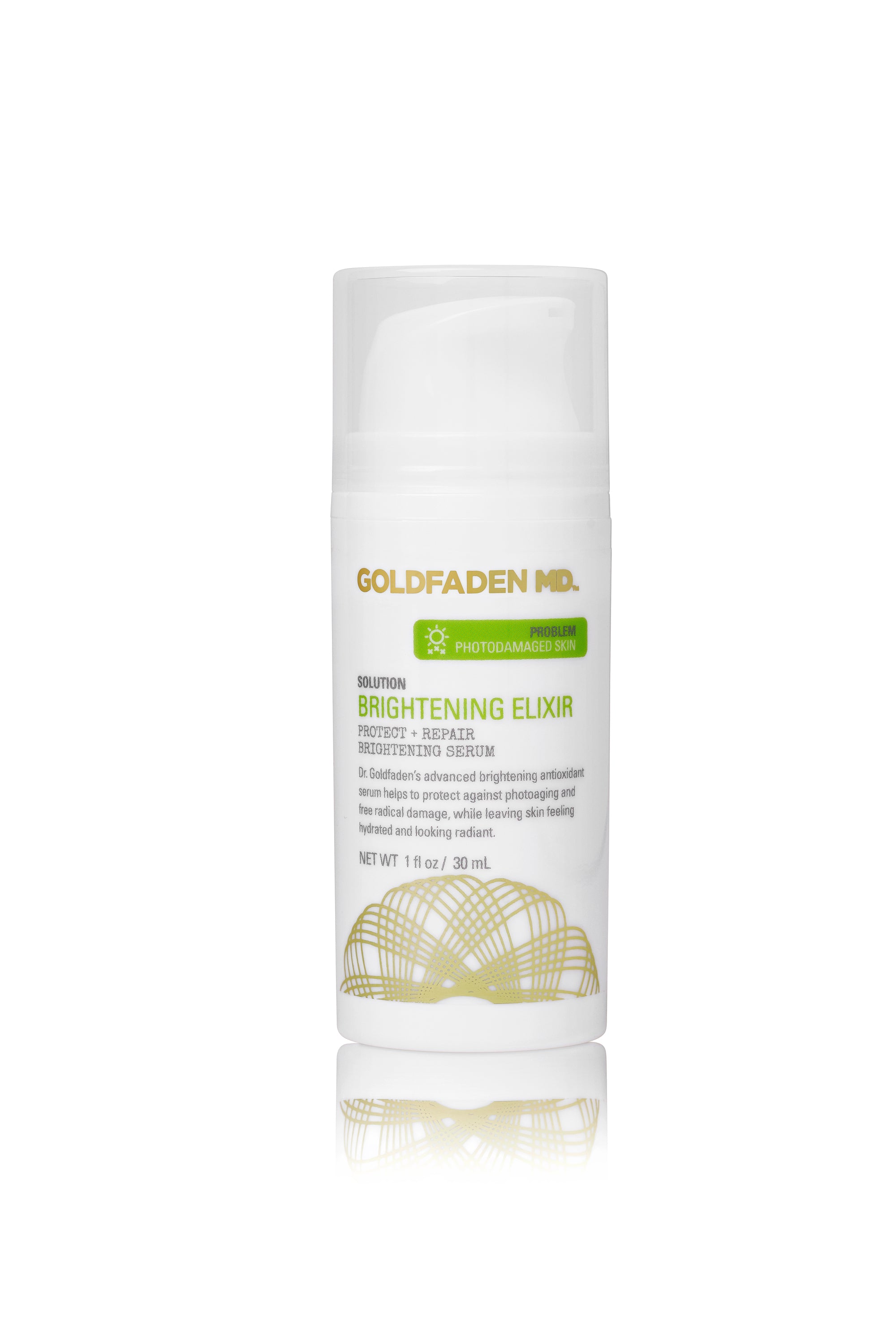 Brightening Elixir from GOLDFADEN MD available online on Qiyorro