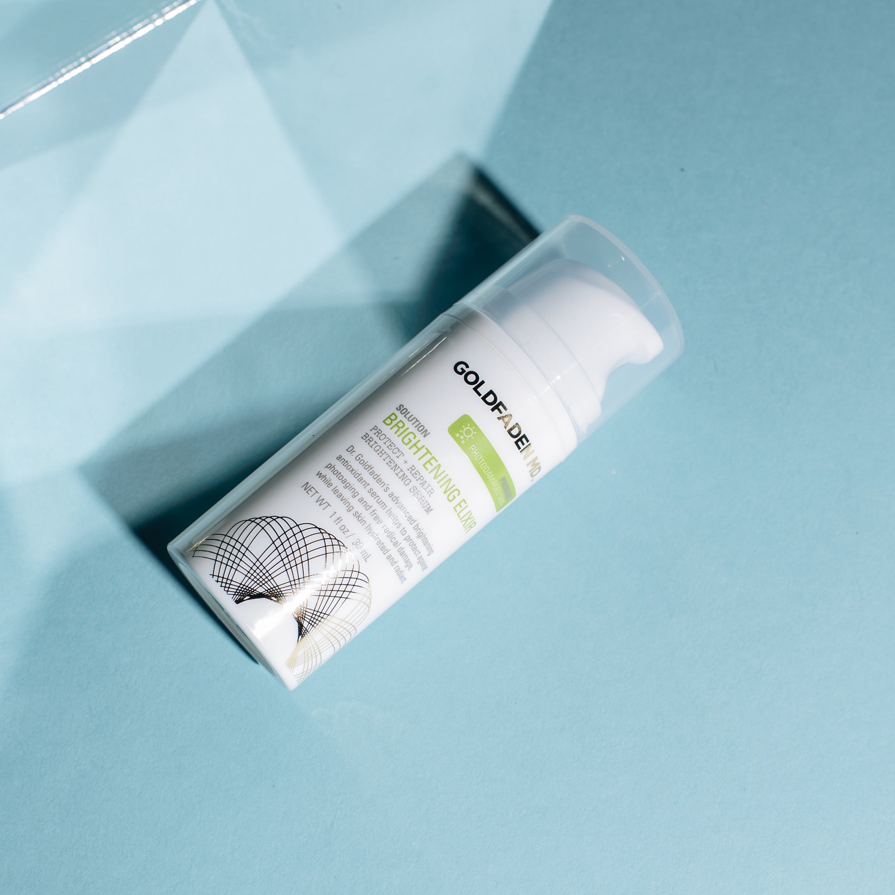 Brightening Elixir from GOLDFADEN MD available online on Qiyorro