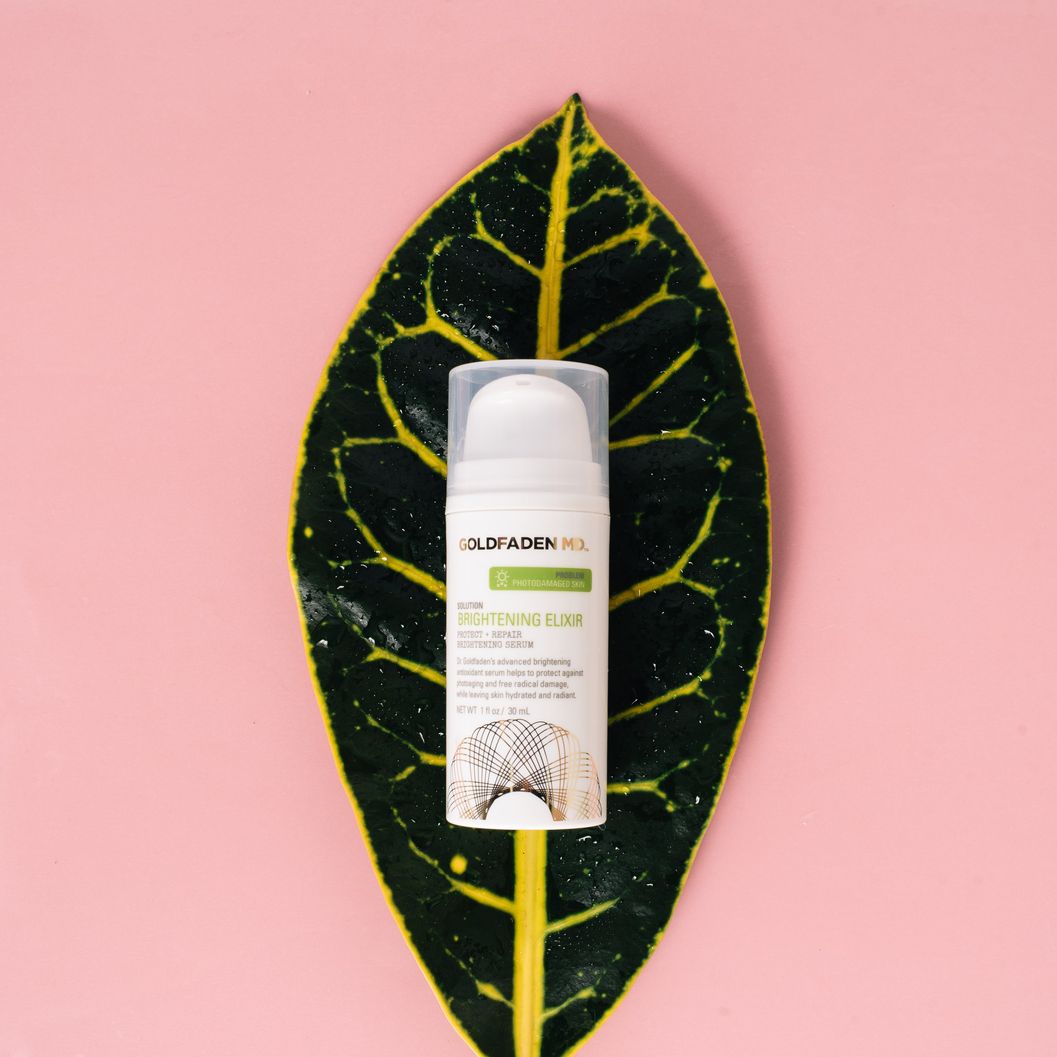 Brightening Elixir from GOLDFADEN MD available online on Qiyorro