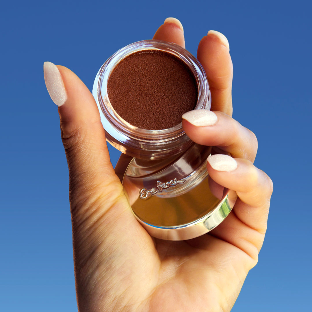 Cacao Bronzing Pot Bronzer from ERE PEREZ available online on Qiyorro