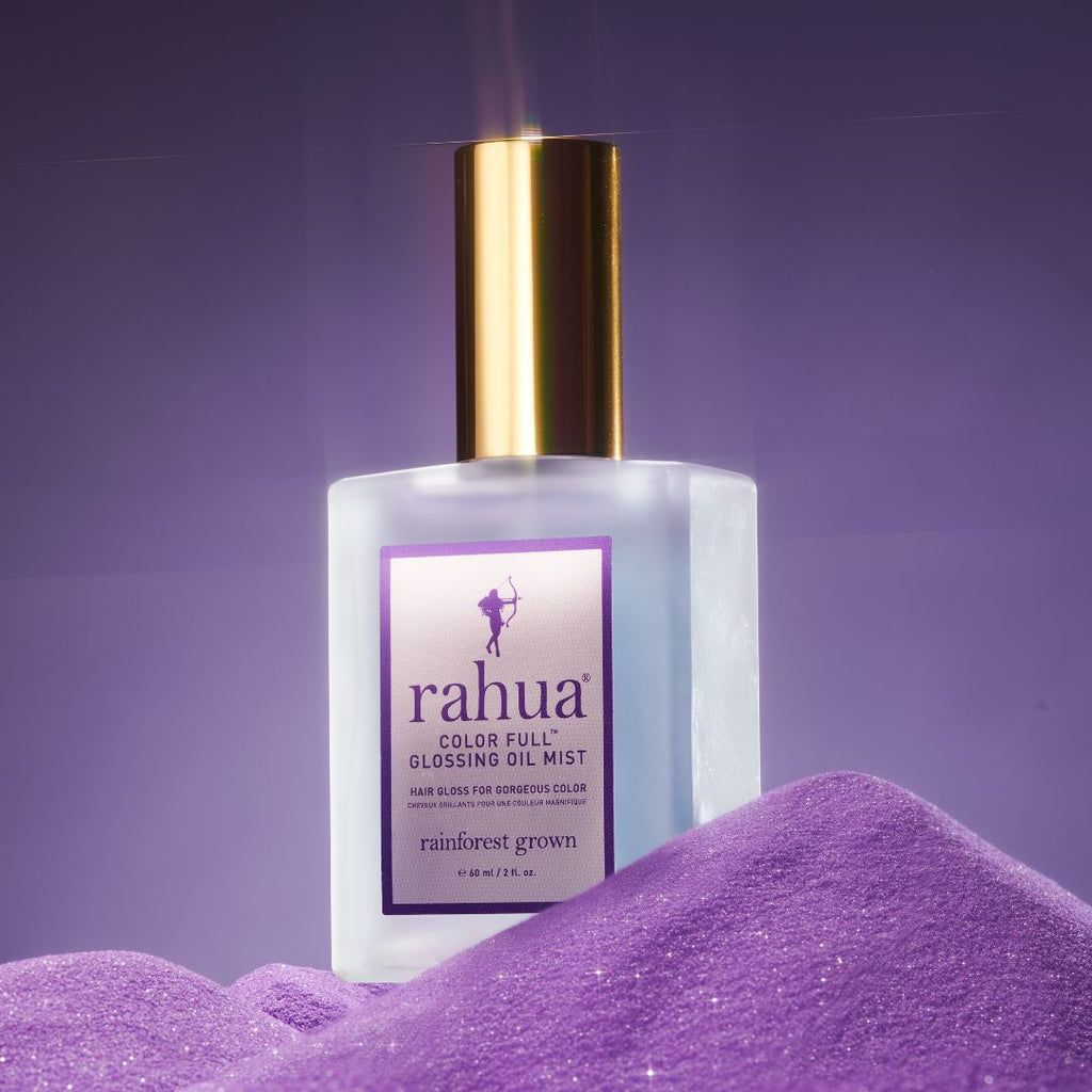 Color Full Glossing Oil Mist from Rahua available online on Qiyorro