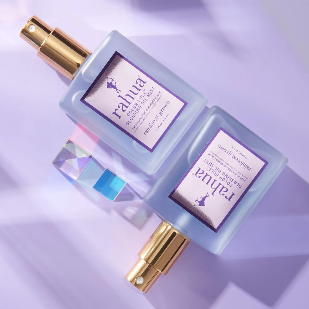 Color Full Glossing Oil Mist from Rahua available online on Qiyorro