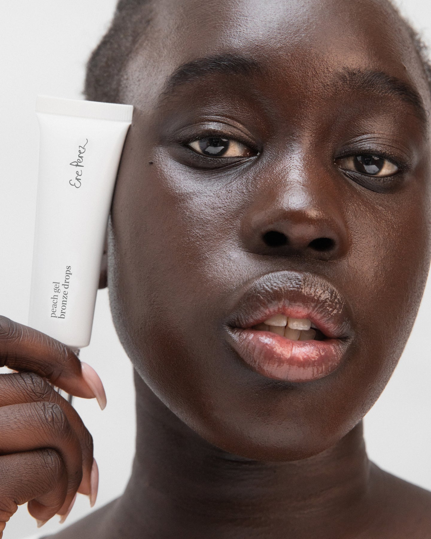 peach gel bronzing drops