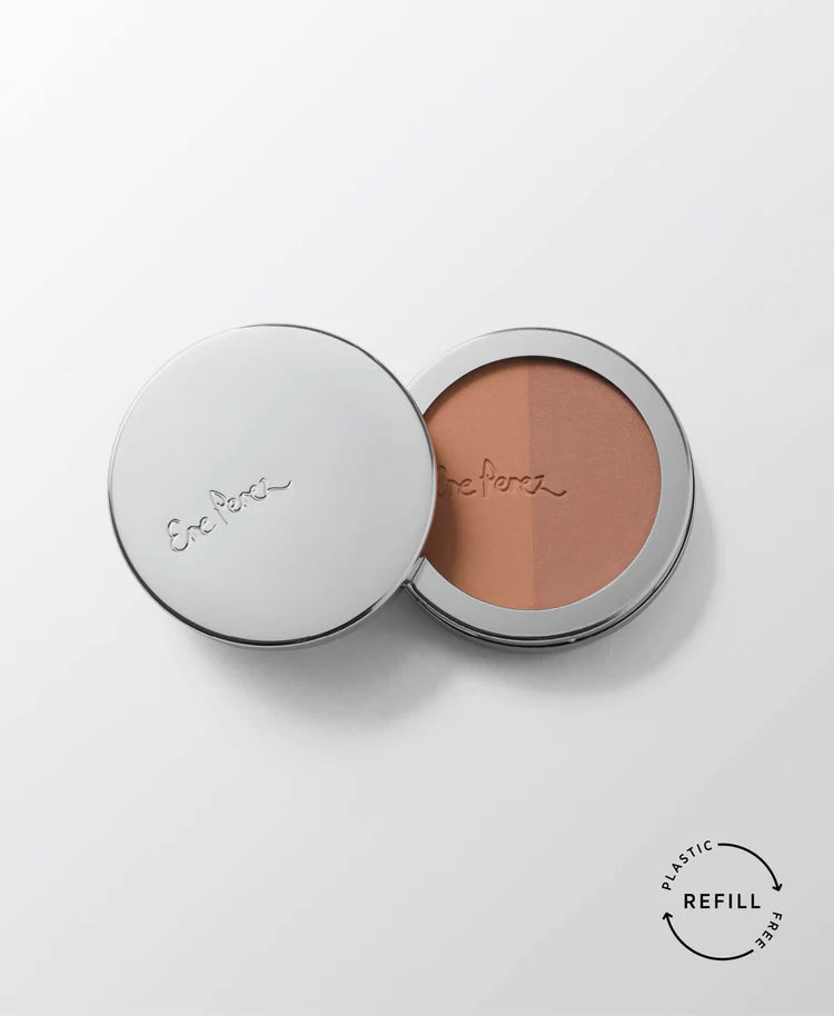 Ere Perez Rice Powder Blush & Bronzer - Roma - Qiyorro