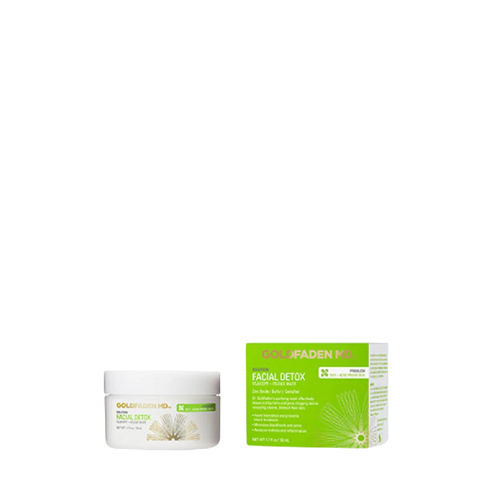 Facial Detox Purifying Mask Face Mask from GOLDFADEN MD available online on Qiyorro