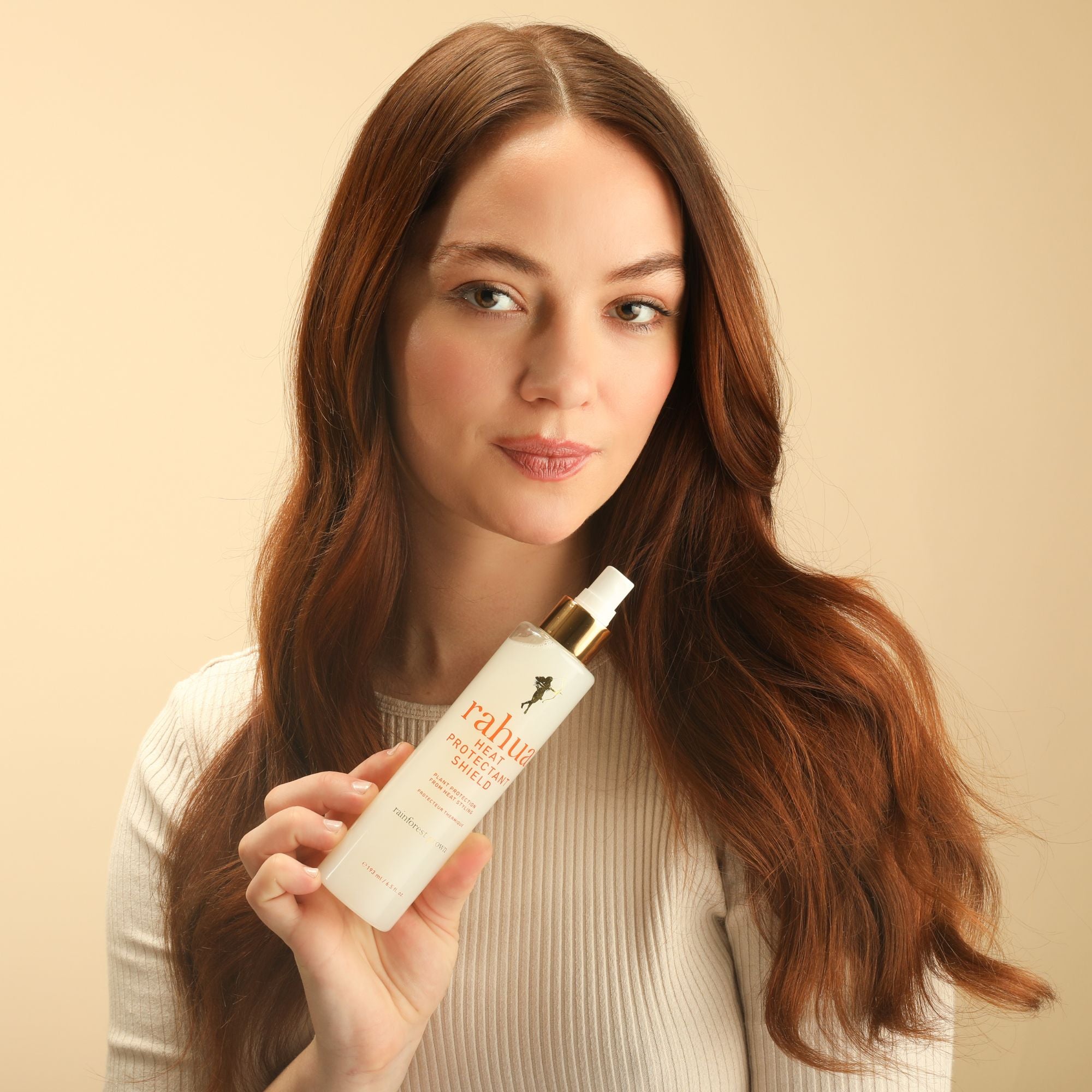 Heat Protectant Shield from Rahua available online on Qiyorro