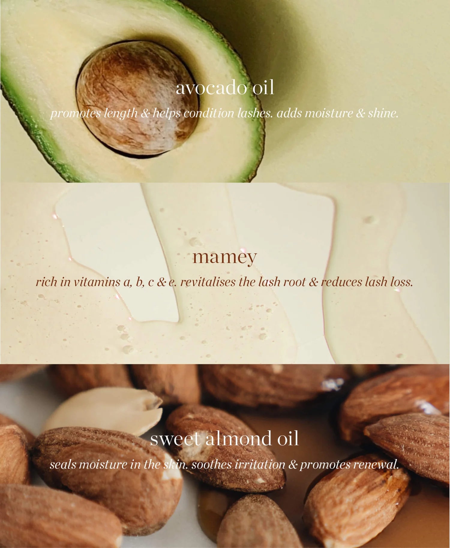 Natural Almond Mascara from ERE PEREZ available online on Qiyorro