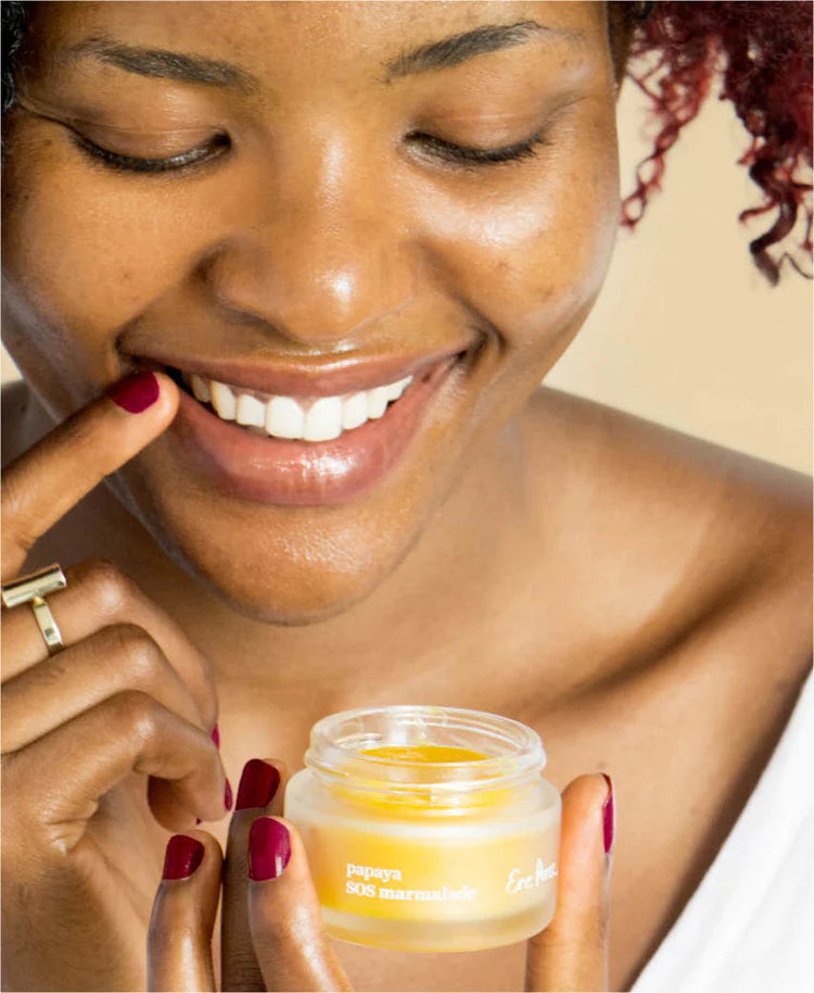 Papaya SOS Marmalade Moisturizers from ERE PEREZ available online on Qiyorro