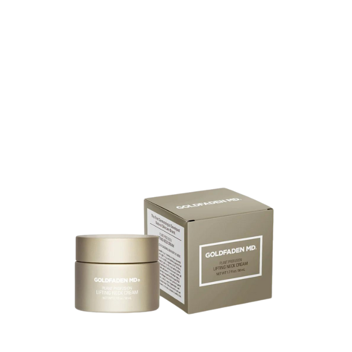 Plant Profusion Lifting Neck Cream Neck Cream from GOLDFADEN MD available online on Qiyorro