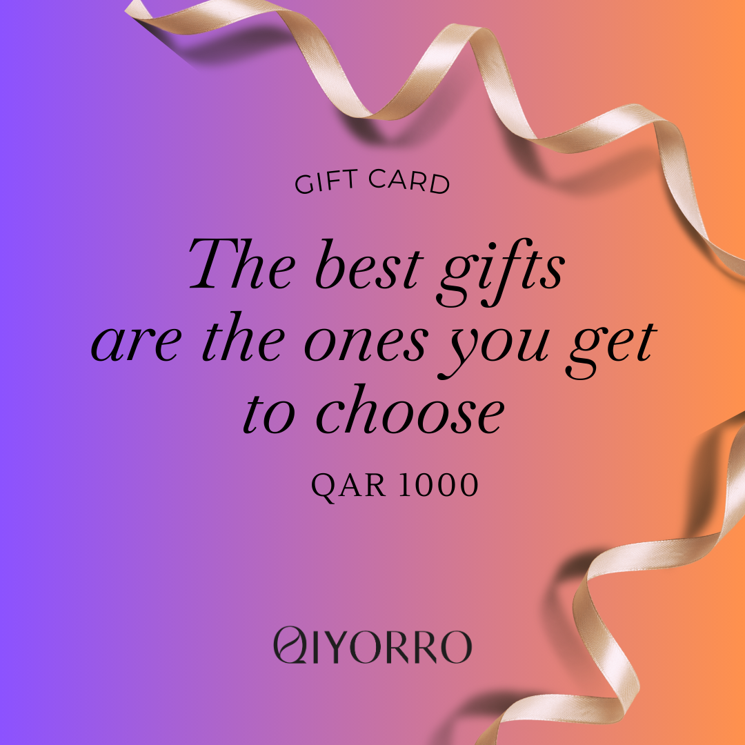 Qiyorro E-Gift Card Gift Cards from Qiyorro available online on Qiyorro