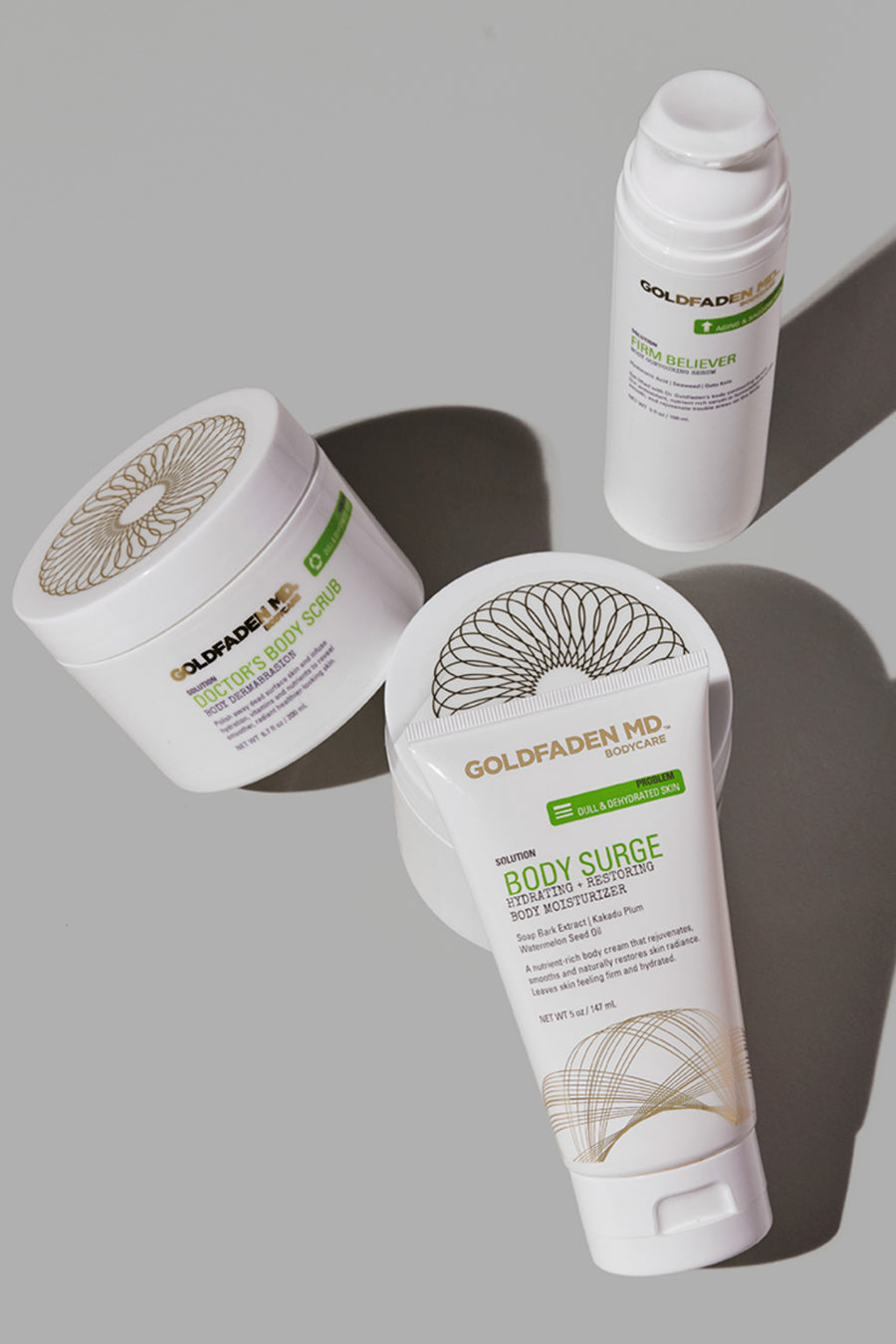 The Body Glow Set Set from GOLDFADEN MD available online on Qiyorro