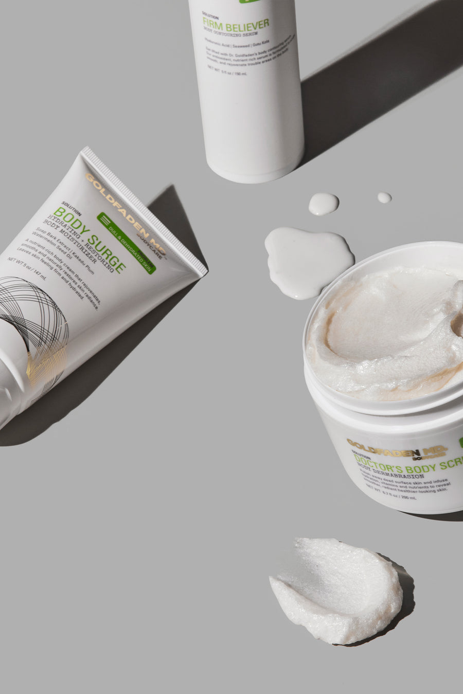 The Body Glow Set Set from GOLDFADEN MD available online on Qiyorro