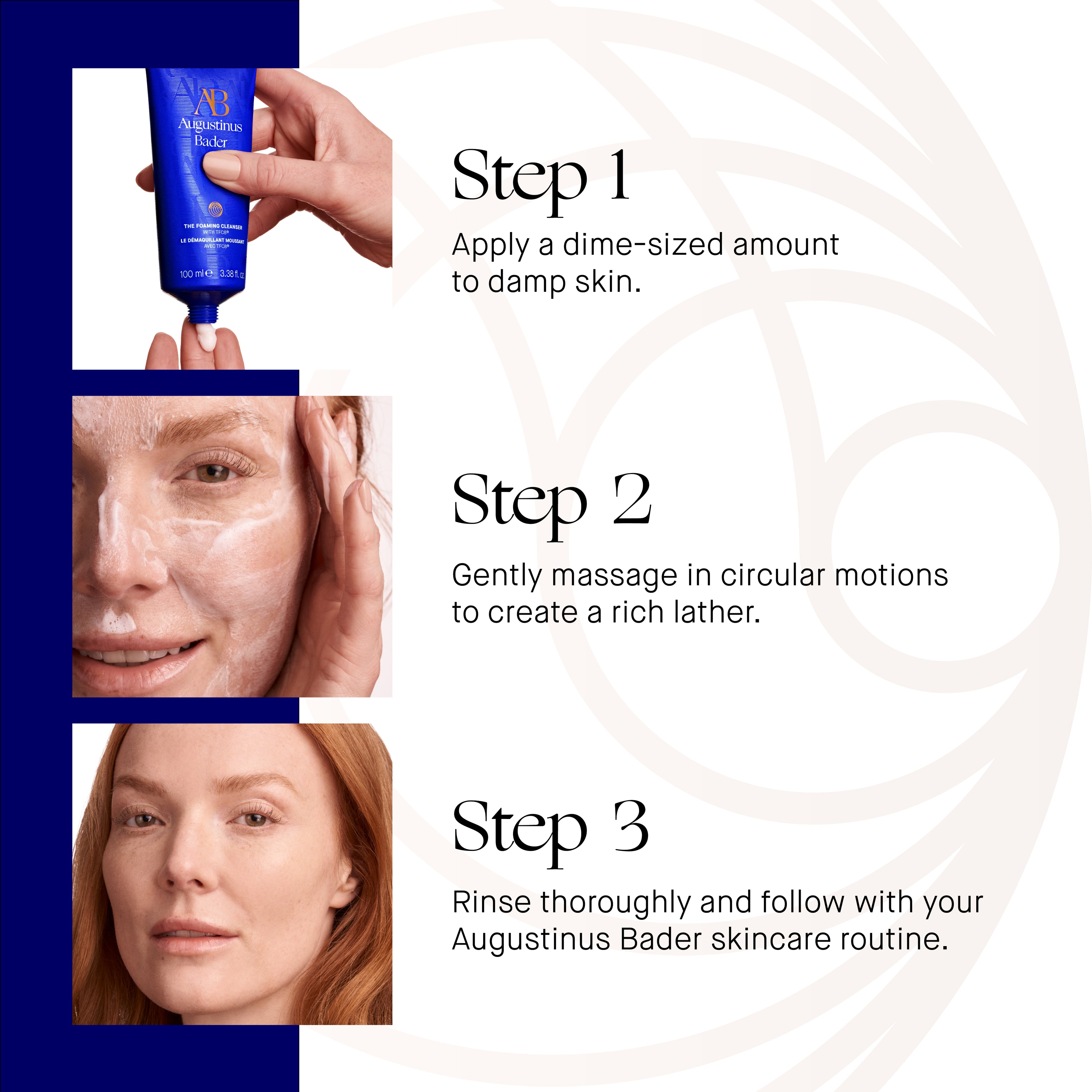 The Foaming Cleanser 100ml Cleansers from Augustinus Bader available online on Qiyorro