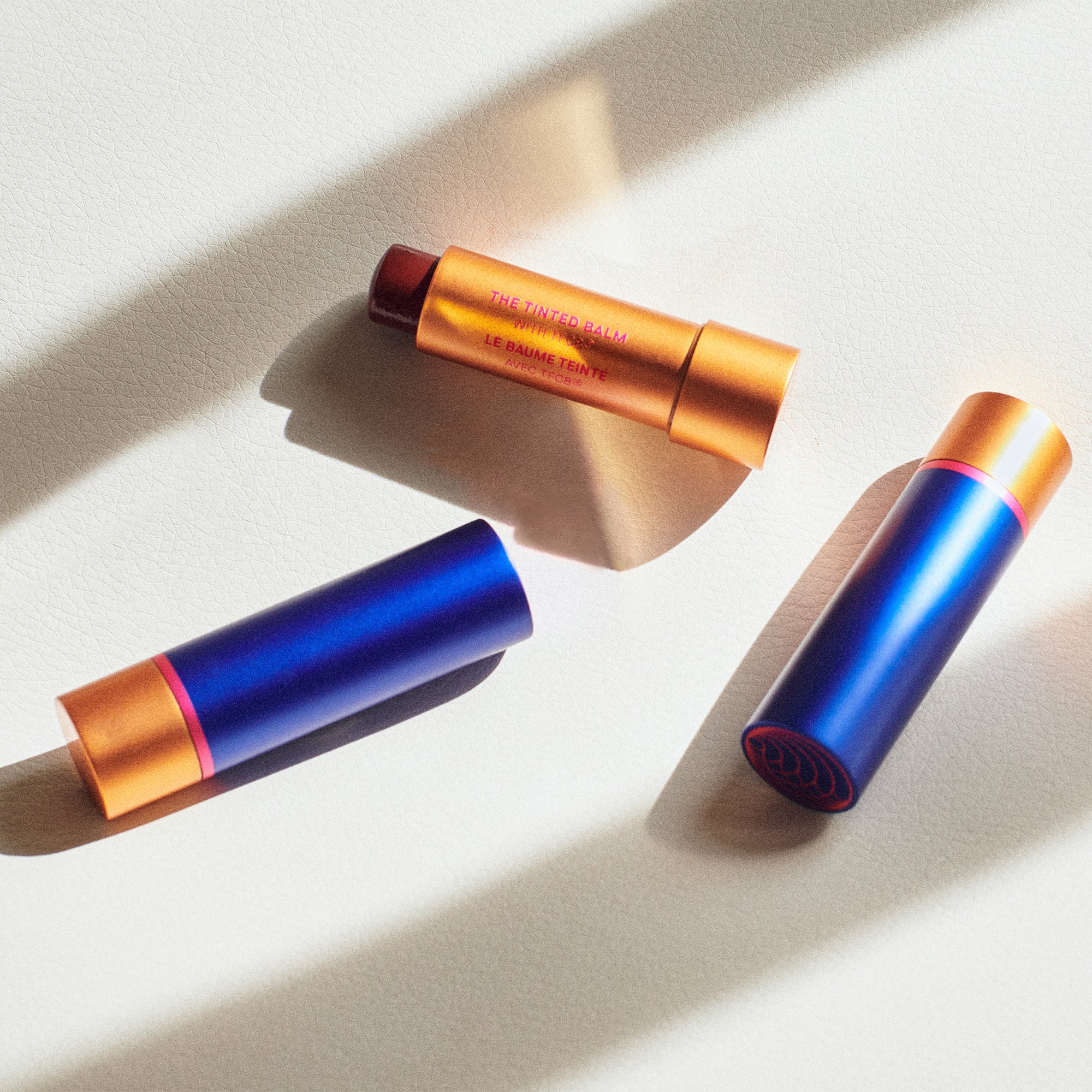 The Tinted Balm lip balm from Augustinus Bader available online on Qiyorro