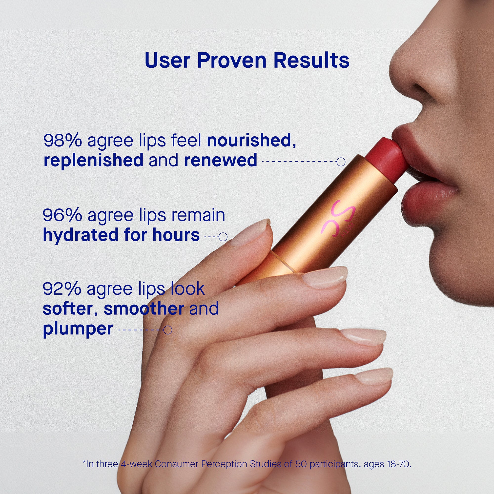 The Tinted Balm lip balm from Augustinus Bader available online on Qiyorro