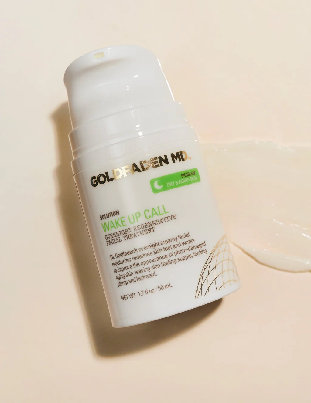 Wake Up Call - Overnight Facial Moisturizer Moisturizers from GOLDFADEN MD available online on Qiyorro