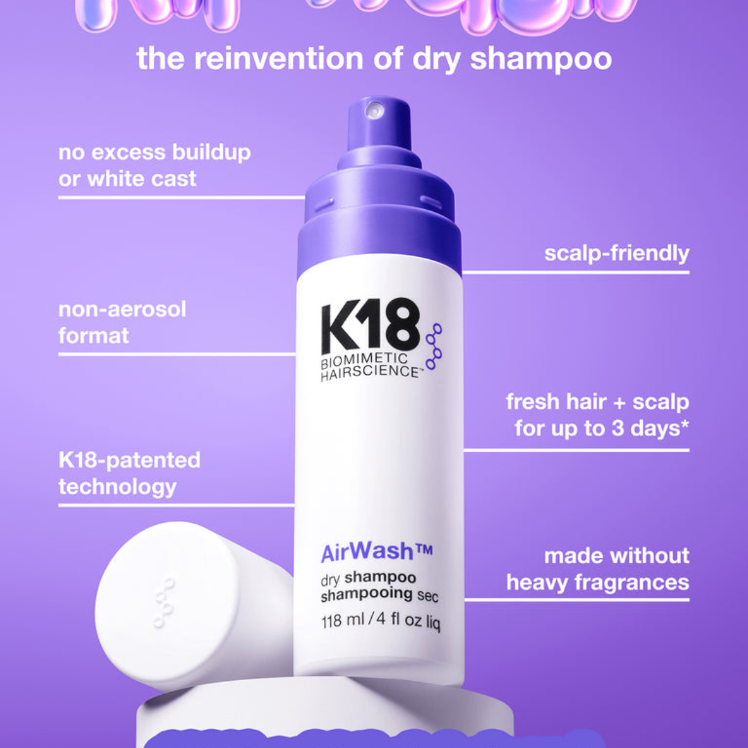 AirWash™ dry shampoo