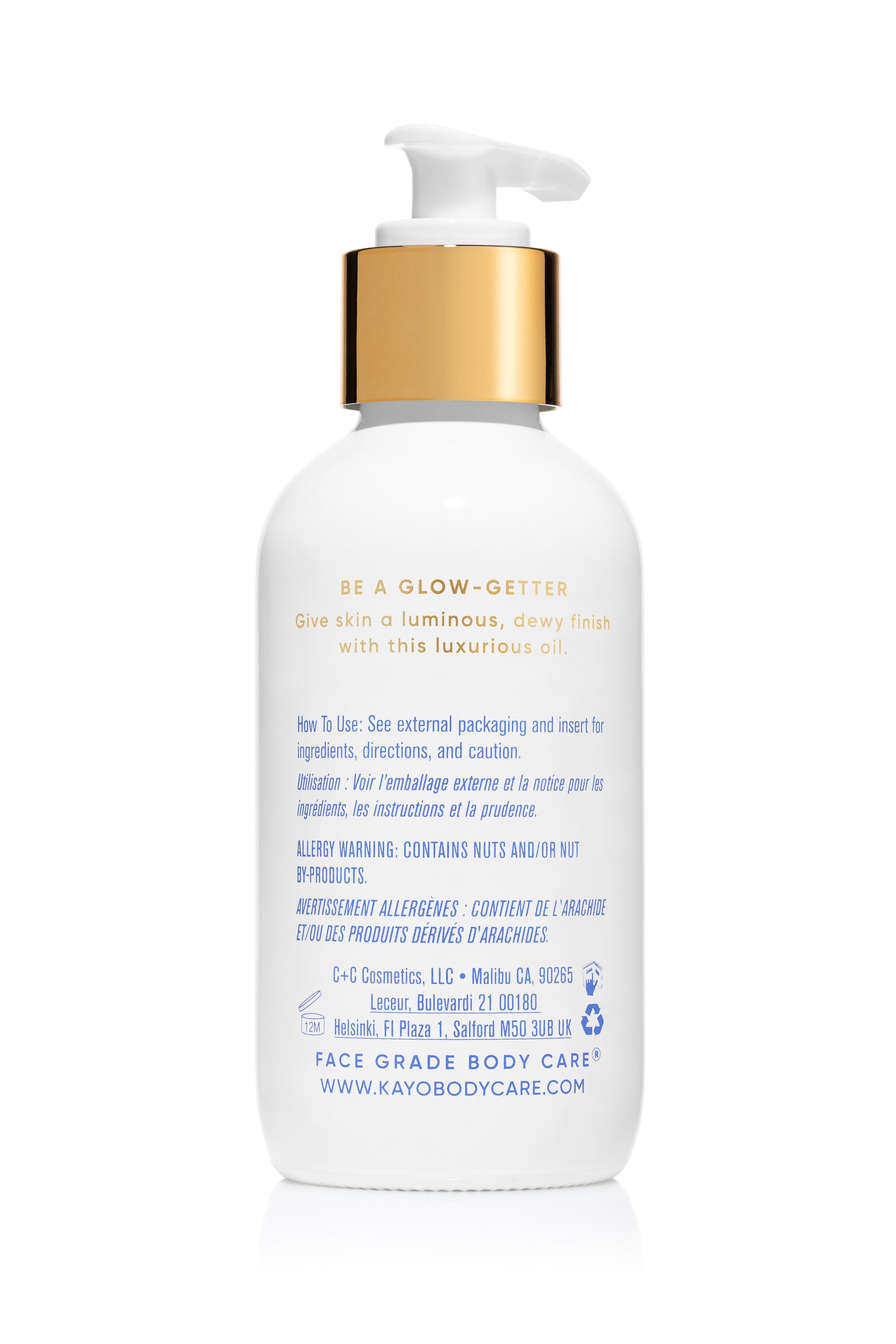 Body Beautiful Oil from Kayo available online on Qiyorro