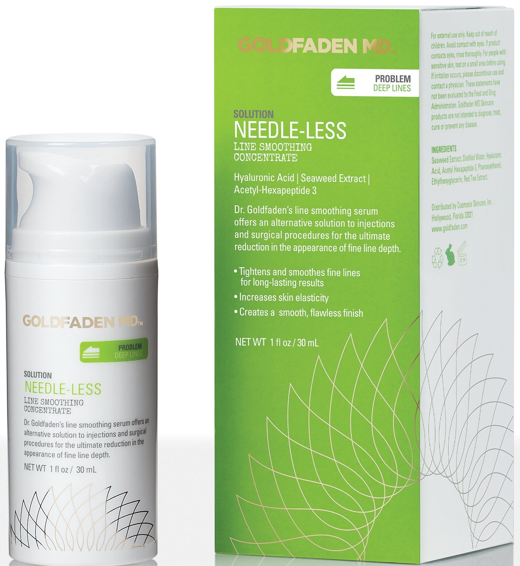 NEEDLE-LESS - Line Smoothing Concentrate from GOLDFADEN MD available online on Qiyorro