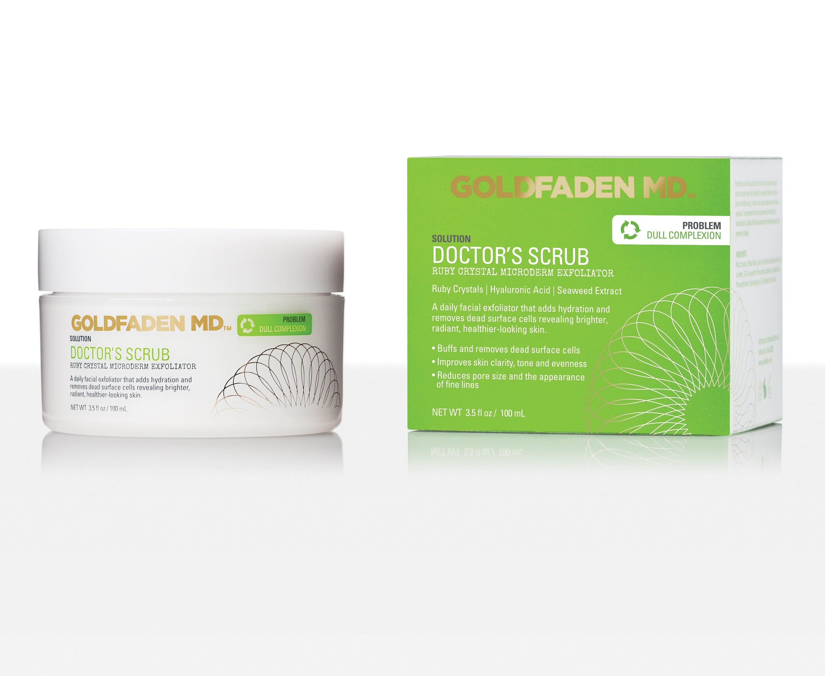 Goldfaden MD Doctor’s Scrub - Ruby Crystal Microderm Exfoliator - Qiyorro
