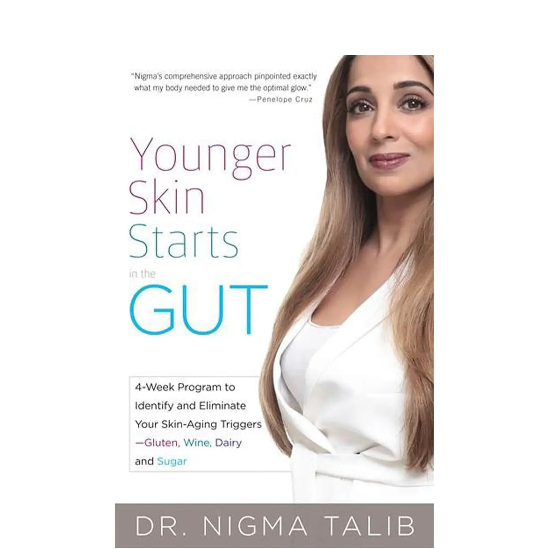 Dr. Nigma Book: Younger Skin Starts In The Gut - Qiyorro