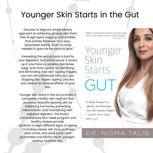 Dr. Nigma Book: Younger Skin Starts In The Gut - Qiyorro