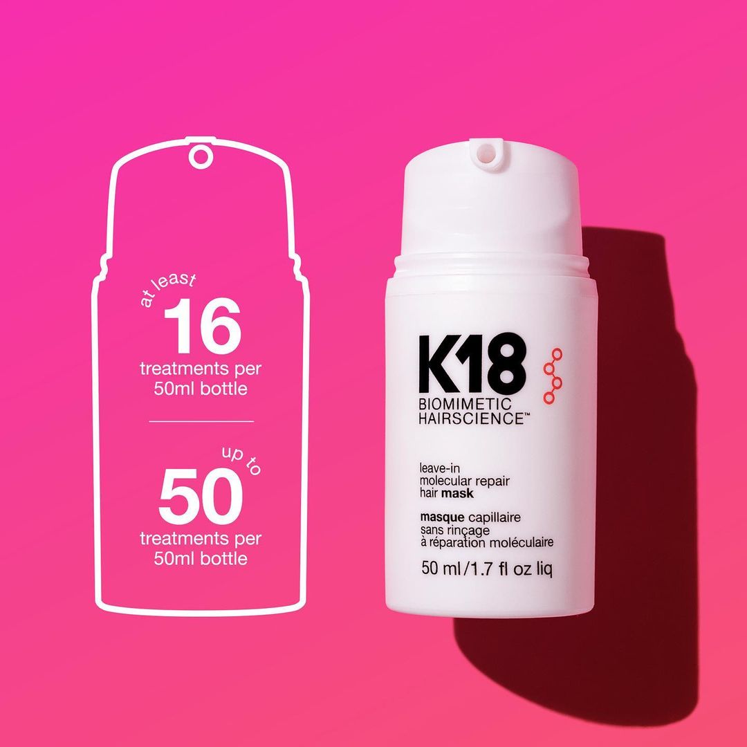 K18 Leave-In Molecular Repair Hair Mask - Qiyorro