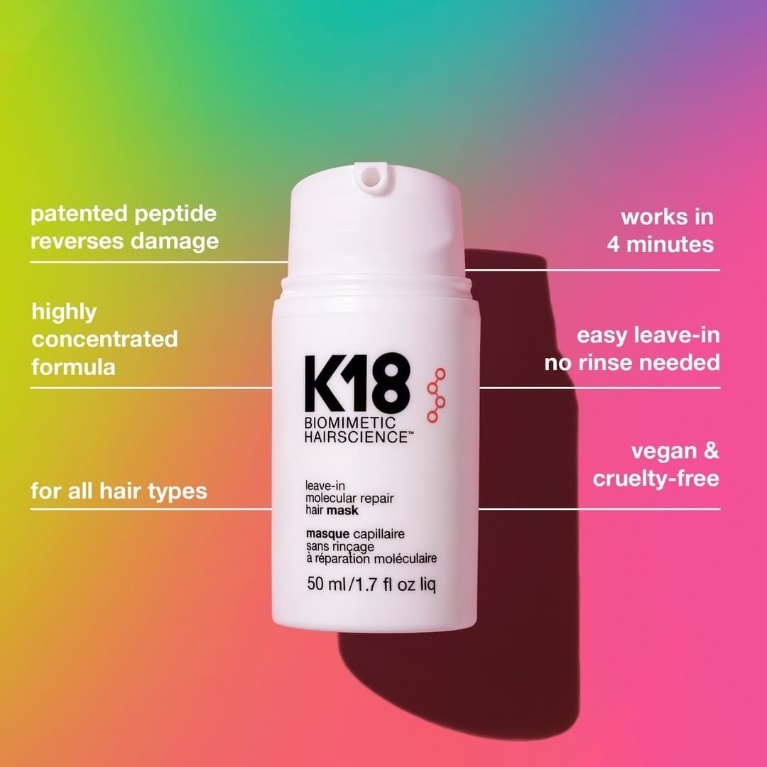 K18 Leave-In Molecular Repair Hair Mask - Qiyorro