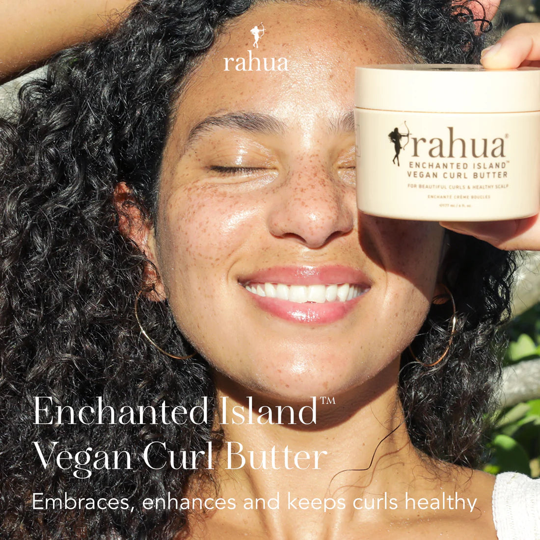 Enchanted Island Vegan Curl Butter  Hair Cream from RAHUA  available online on Qiyorro