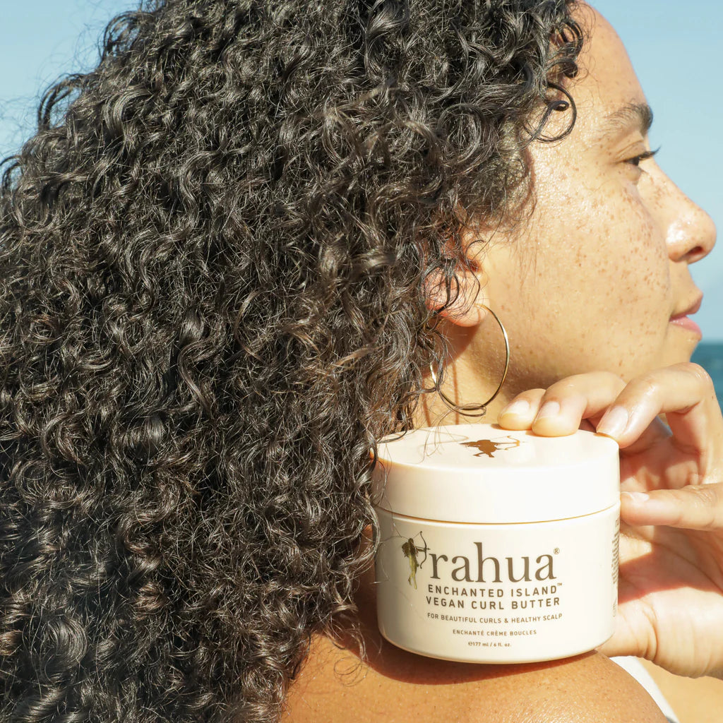 Enchanted Island Vegan Curl Butter  Hair Cream from RAHUA  available online on Qiyorro