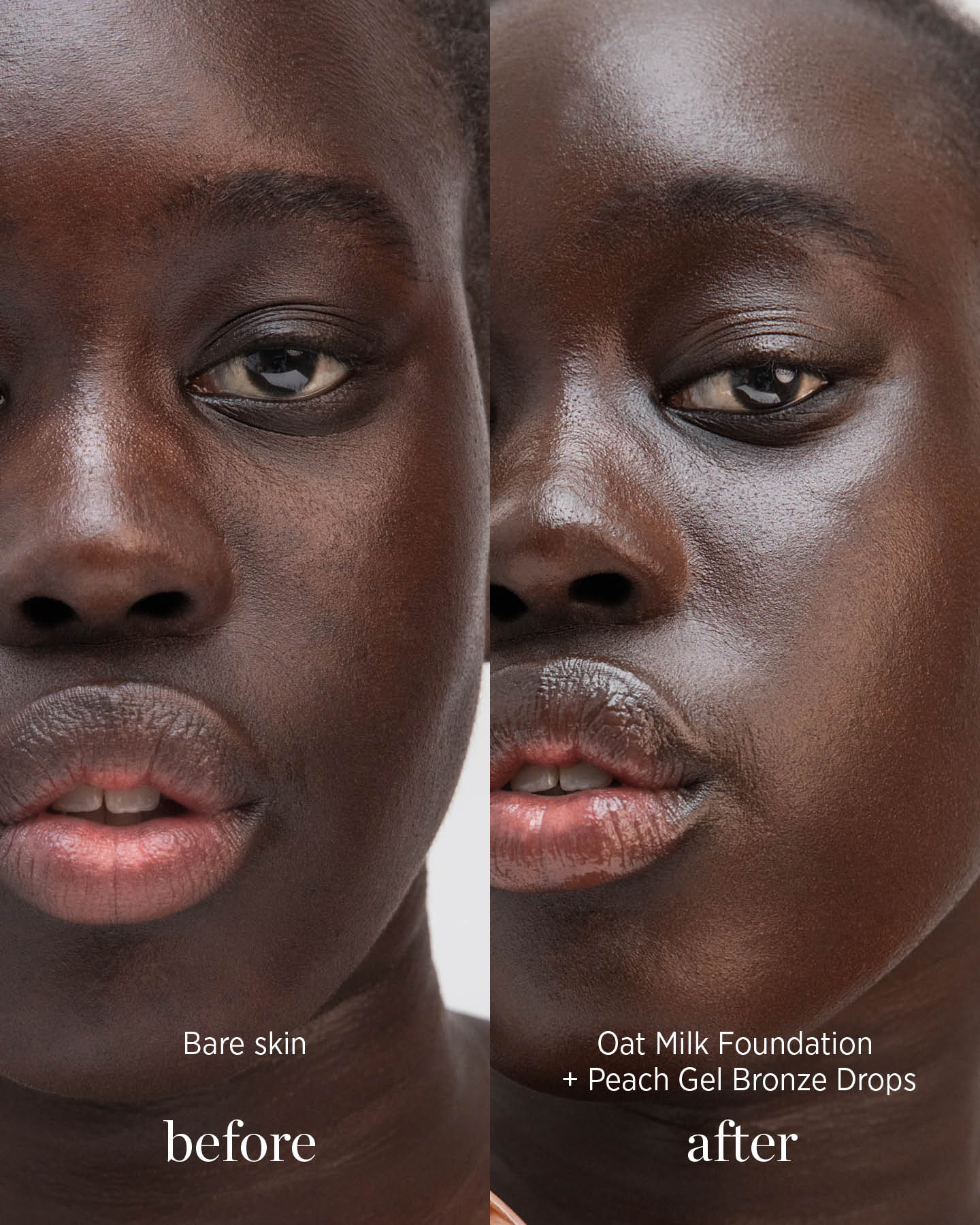 peach gel bronzing drops