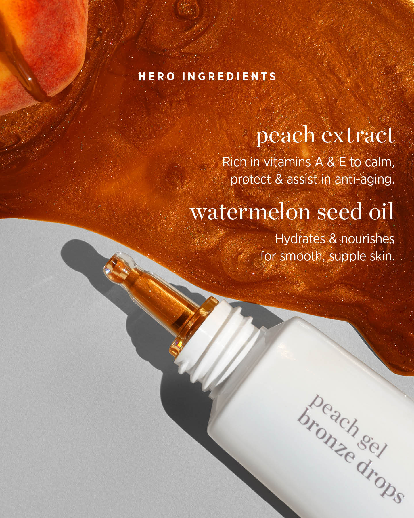 peach gel bronzing drops peach gel bronzing drops