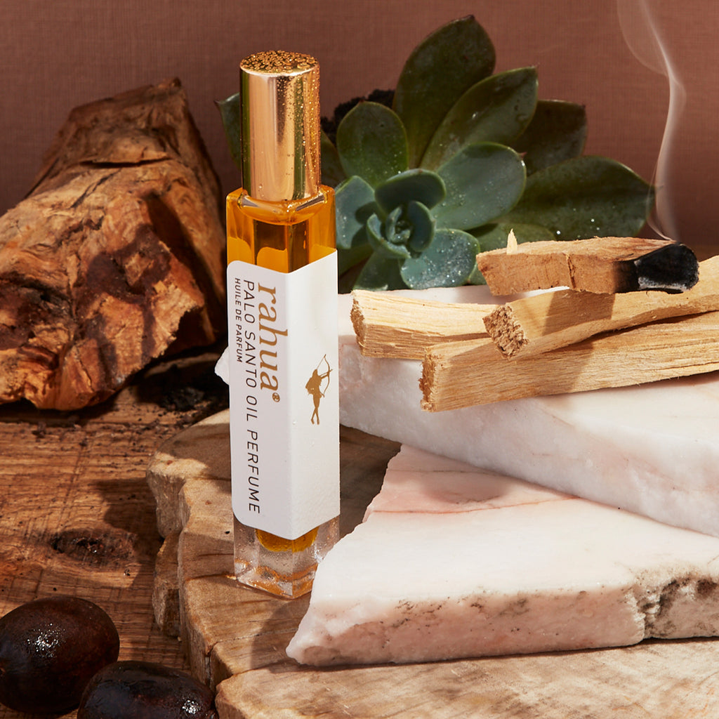 Palo Santo Oil Perfume  Oil Perfume from Rahua  available online on Qiyorro