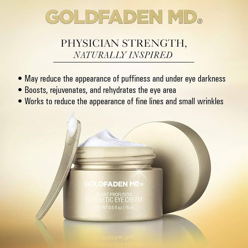 Plant Profusion Energetic Eye Cream Eye Cream from GOLDFADEN MD available online on Qiyorro