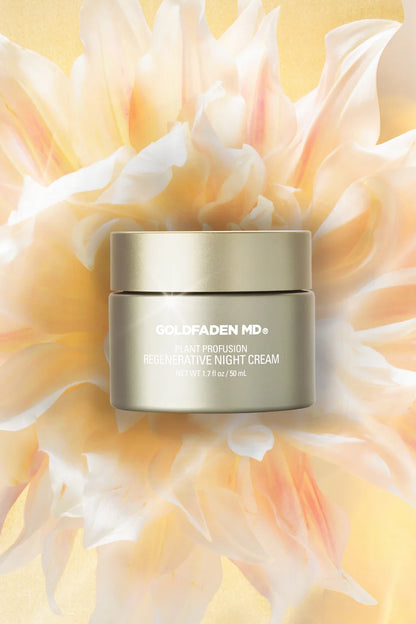 Plant Profusion Night Cream Face Cream from GOLDFADEN MD available online on Qiyorro