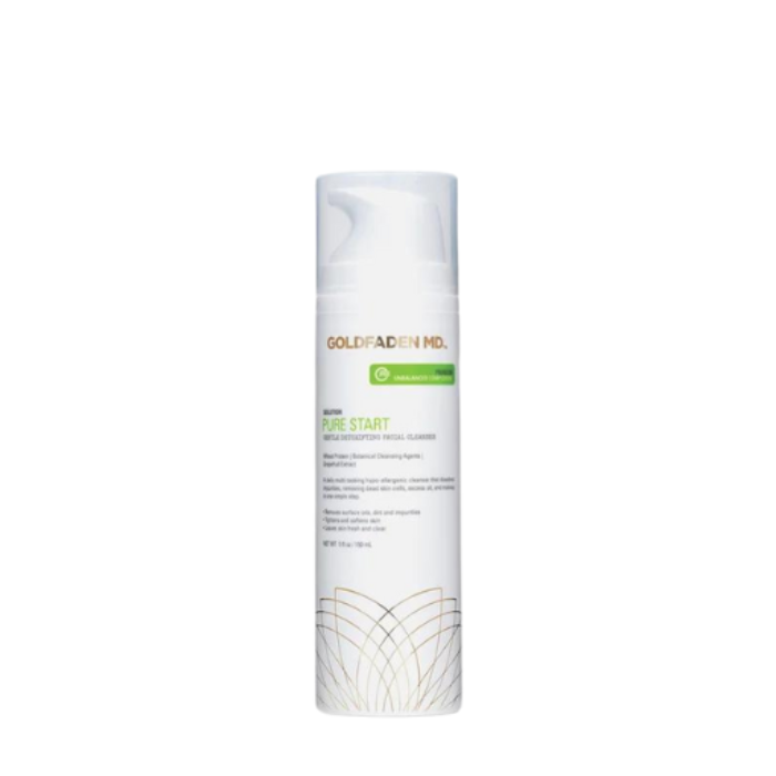 Pure Start - Gentle Detoxifying Facial Cleanser Cleansers from GOLDFADEN MD available online on Qiyorro