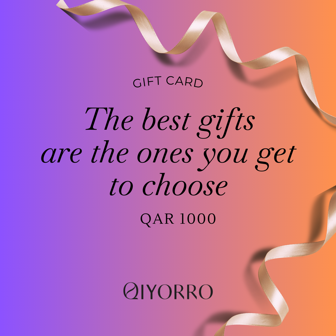 Qiyorro E-Gift Card  Gift Cards from Qiyorro  available online on Qiyorro