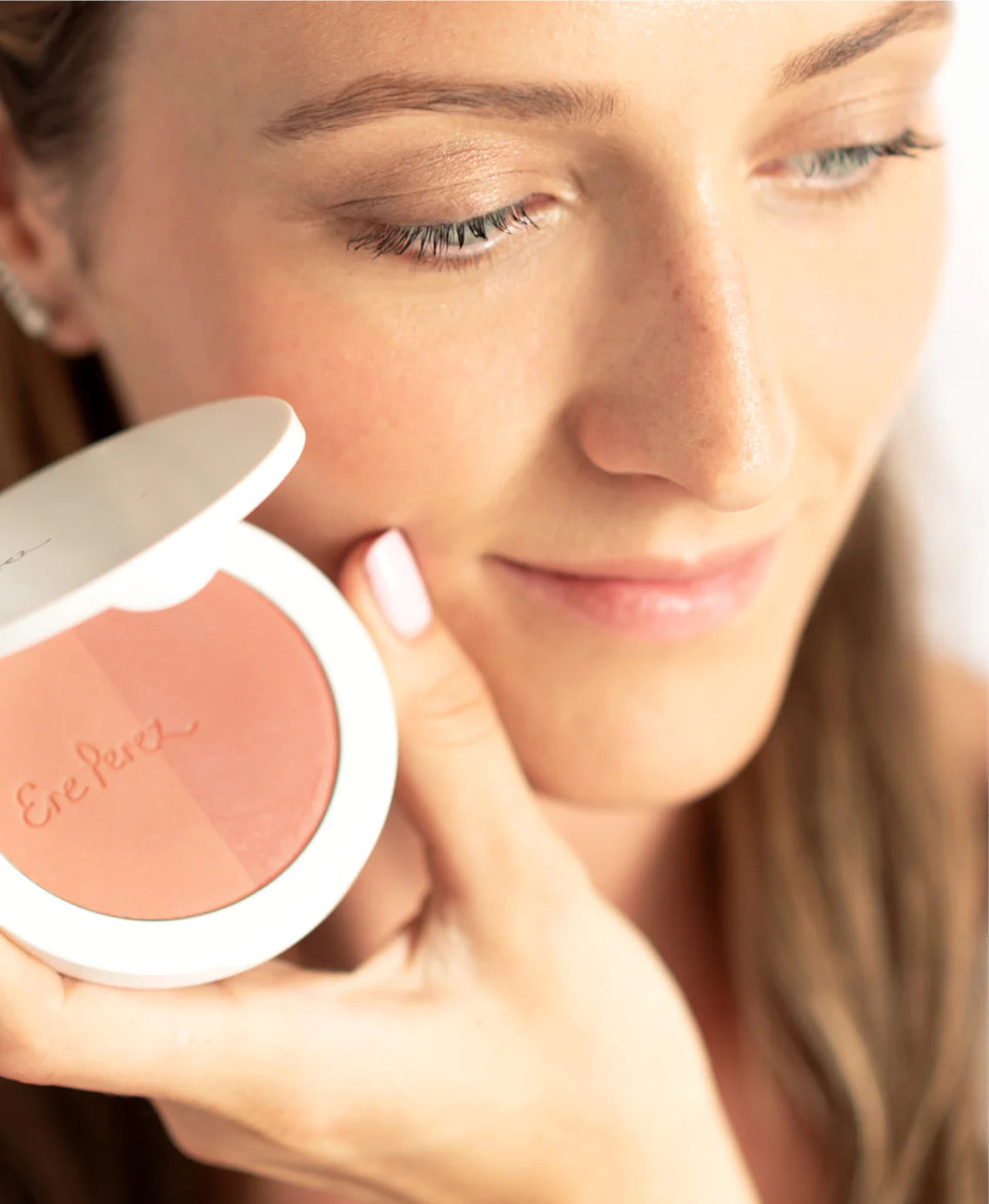 Rice Powder Blush - Bondi  Makeup from ERE PEREZ  available online on Qiyorro