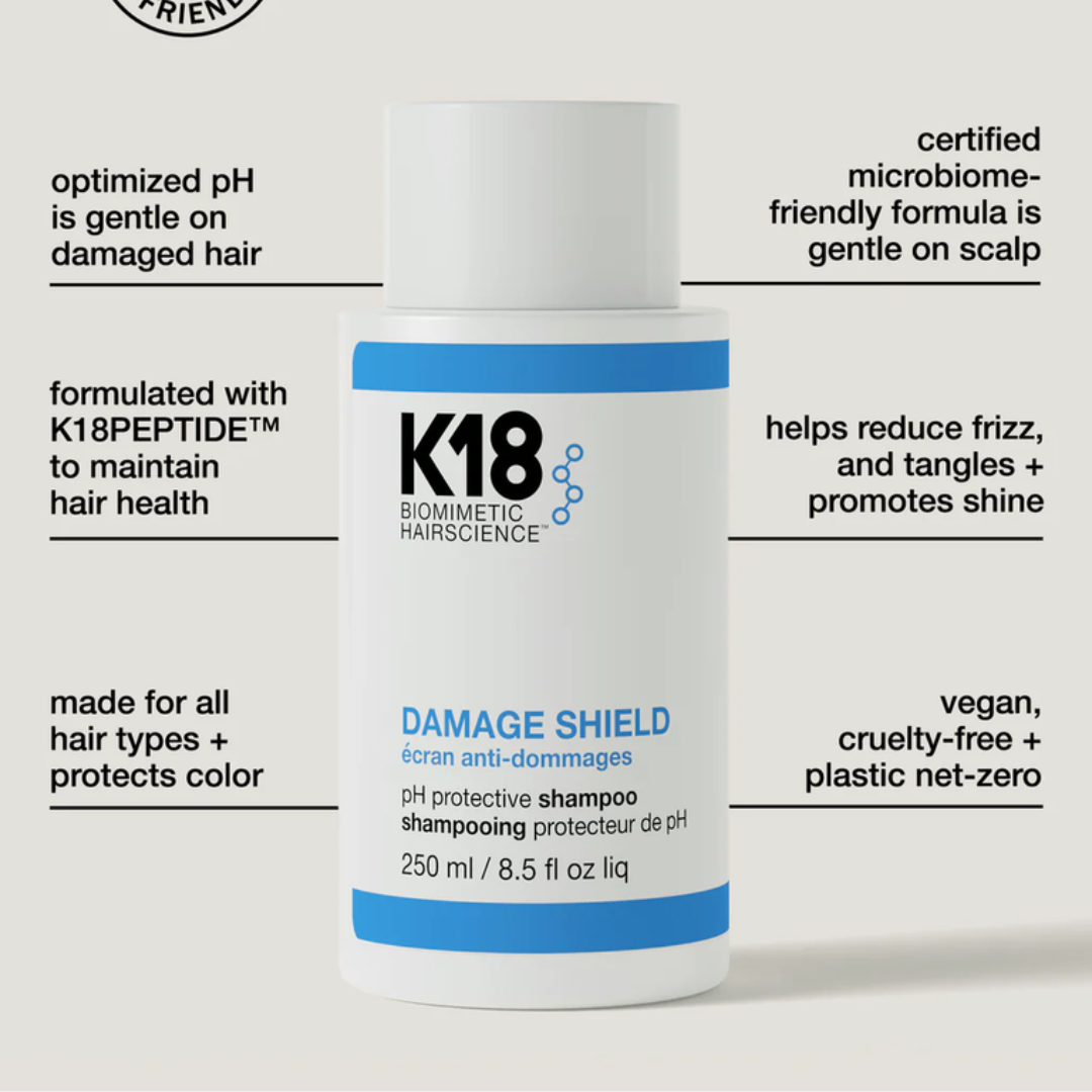 شامبو K18 Damage Shield pH الواقي للشعر 250 مل شامبو K18 Damage Shield pH الواقي للشعر 250 مل