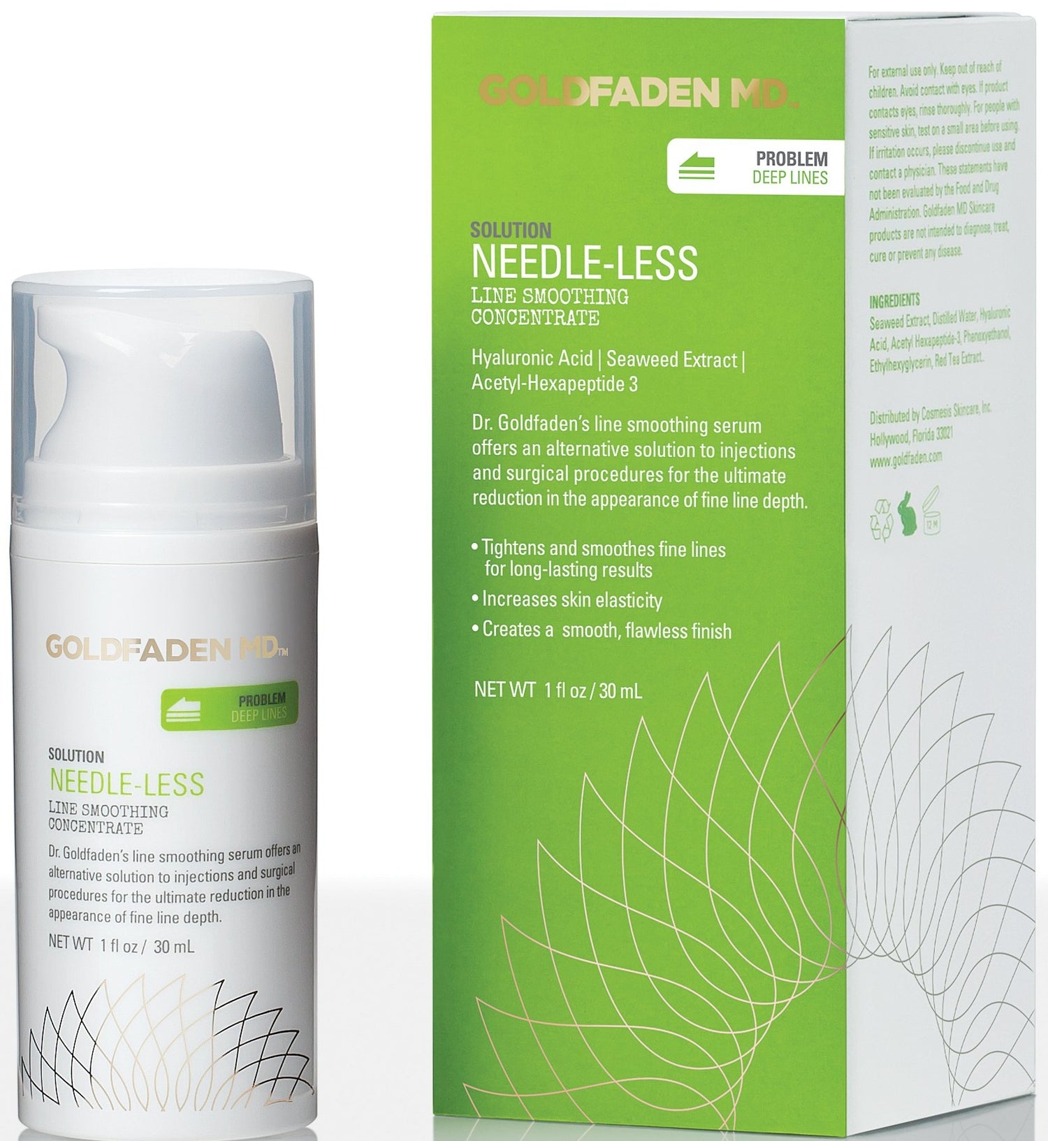 NEEDLE-LESS - Line Smoothing Concentrate   from GOLDFADEN MD  available online on Qiyorro